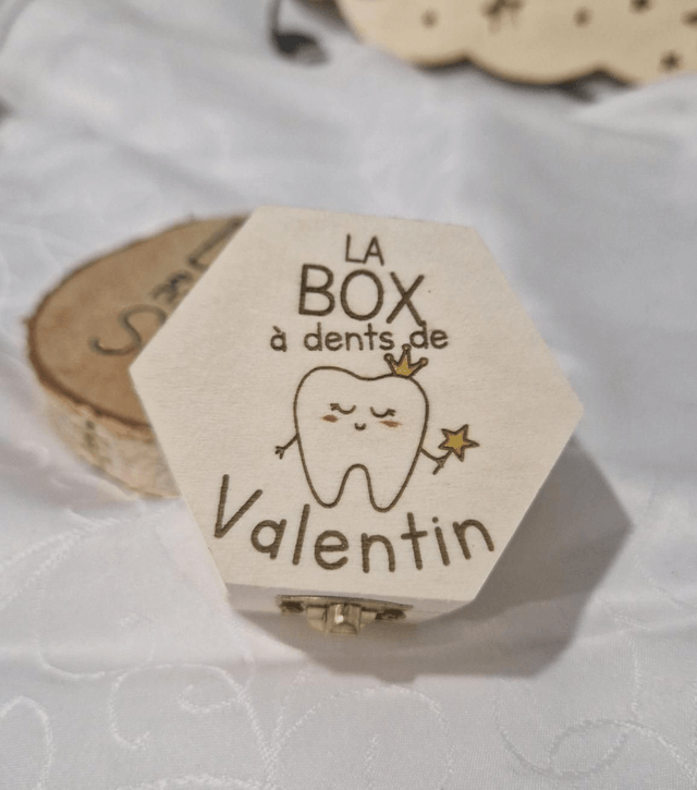 Boite à dents de lait